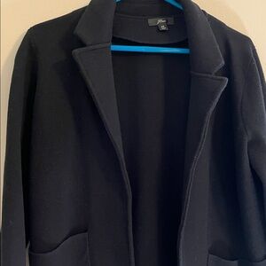 J. Crew Women's Open Cardigan / Blazer - Black